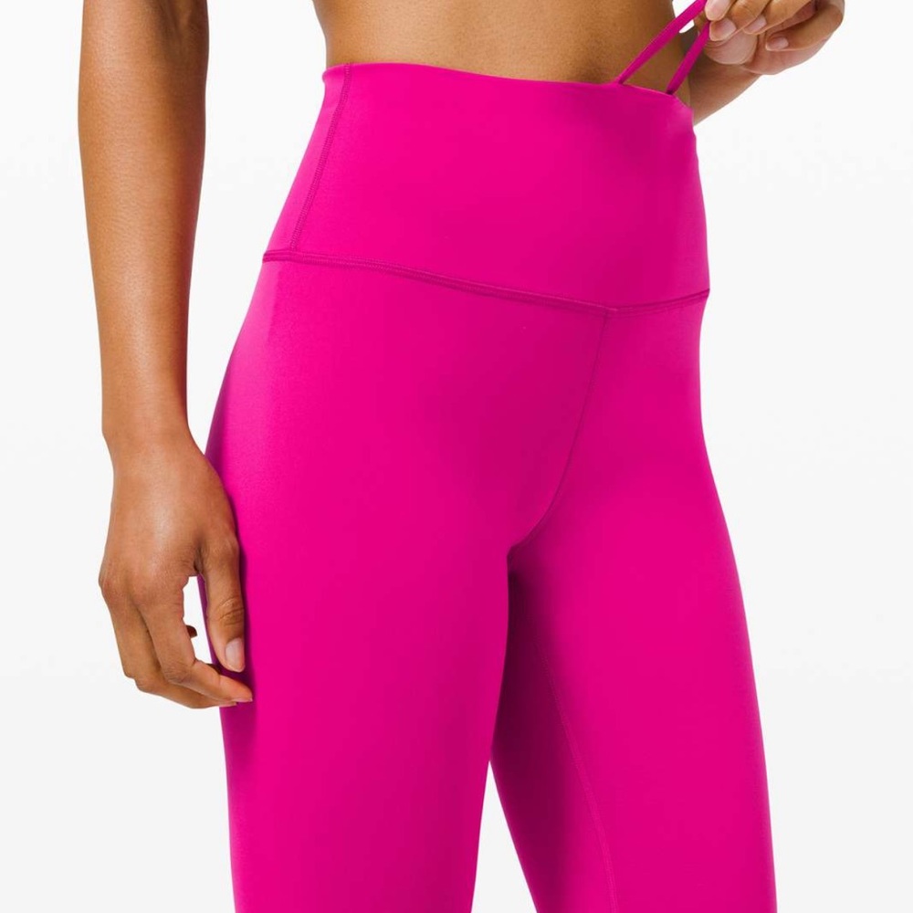 Lululemon Wunder Train HR Tight 25” Ripened Raspberry NWT